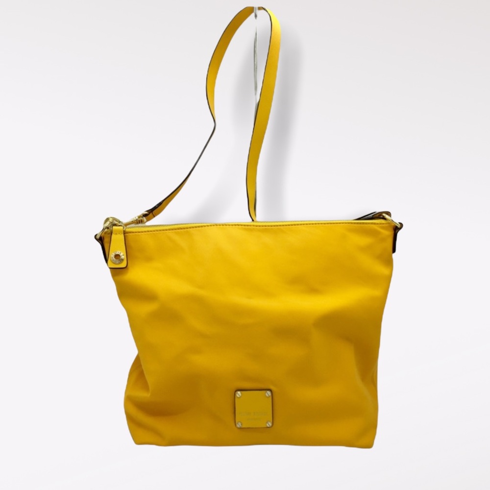 Henri Bendel Bag Yellow Gold Nylon Crossbody Bag